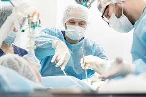 chirurgia Intervento in sala operatoria