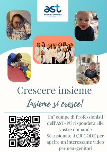 Locandina con QR per lettura e accesso al video